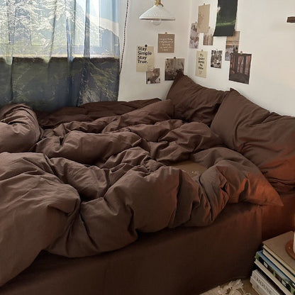 Latte Bedding Set / Brown