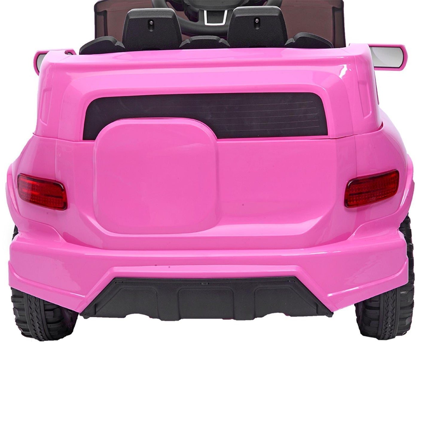 Leadzm 6V Electric Ride-On Truck for Kids with Remote Control, LED Lights, and Seat Belt