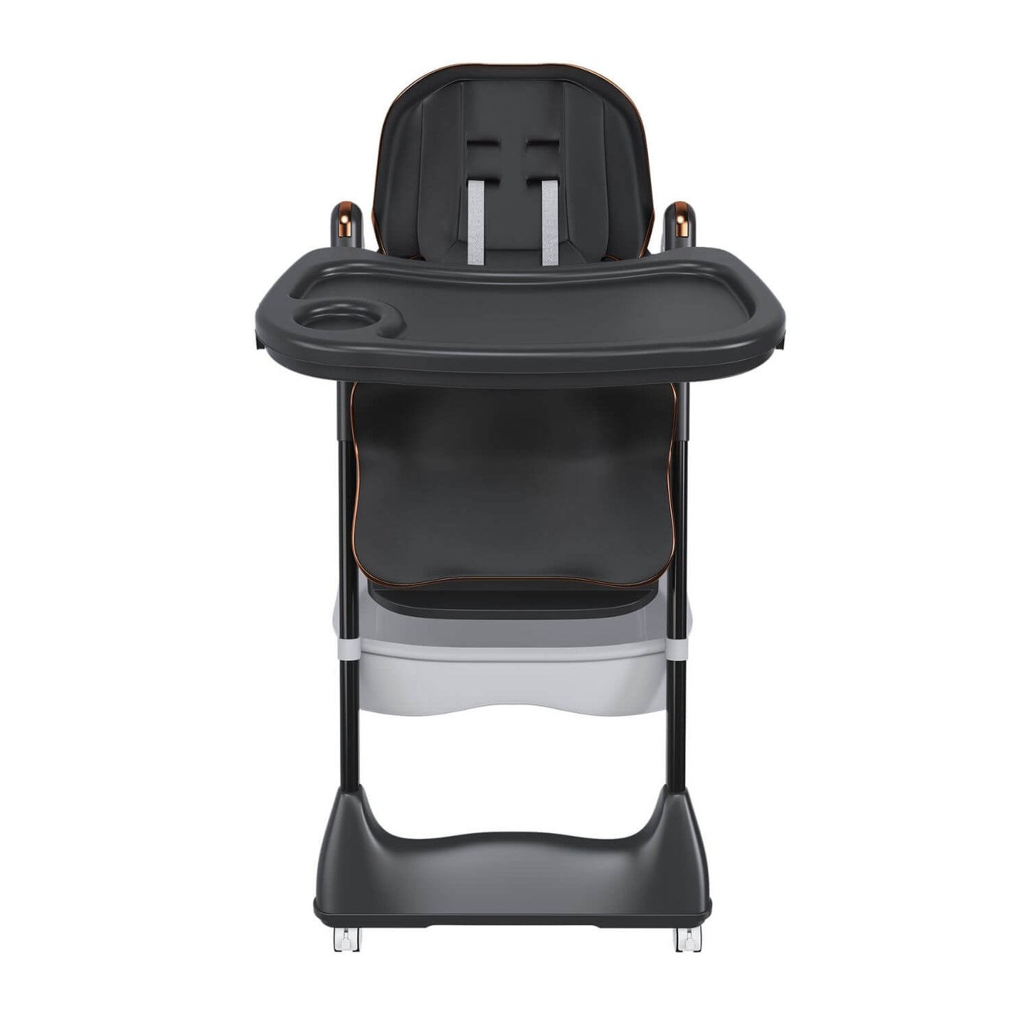 Leavader Adjustable Baby High Chair 0-6 Years, Black