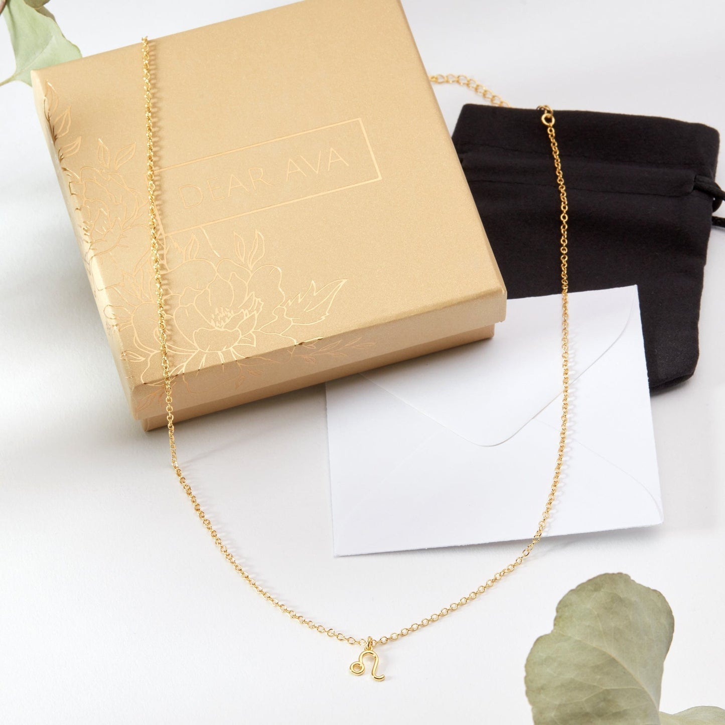 Leo Zodiac Gift Necklace