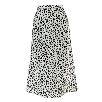Sexy Leopard Wrap Skirt