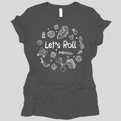Let's Roll Doodle Women's Tee