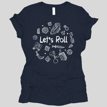 Let's Roll Doodle Women's Tee