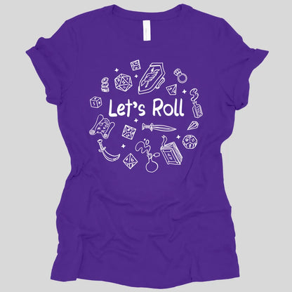 Let's Roll Doodle Women's Tee