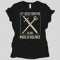 Let's Solve Problems with Magic & Violence Women's T-shirt