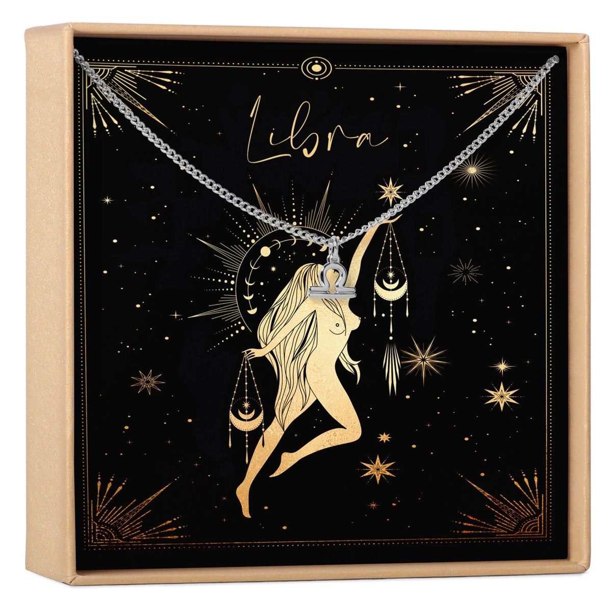 Libra Zodiac Deity Necklace