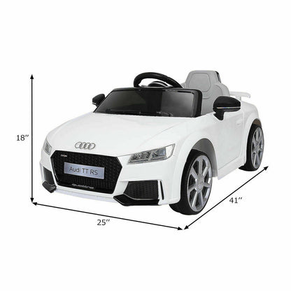Licensed 12V Audi TT RS Electric Kids Ride On Car with Remote Control