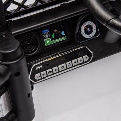 Licensed 12V Toyota FJ Cruiser Electric Ride-On Car for Kids with Remote Control and LED Lights