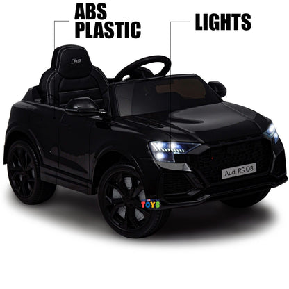 Licensed Audi 12V Electric Ride-On Car for Kids with Remote Control and MP3 Player - Available in Multiple Colors