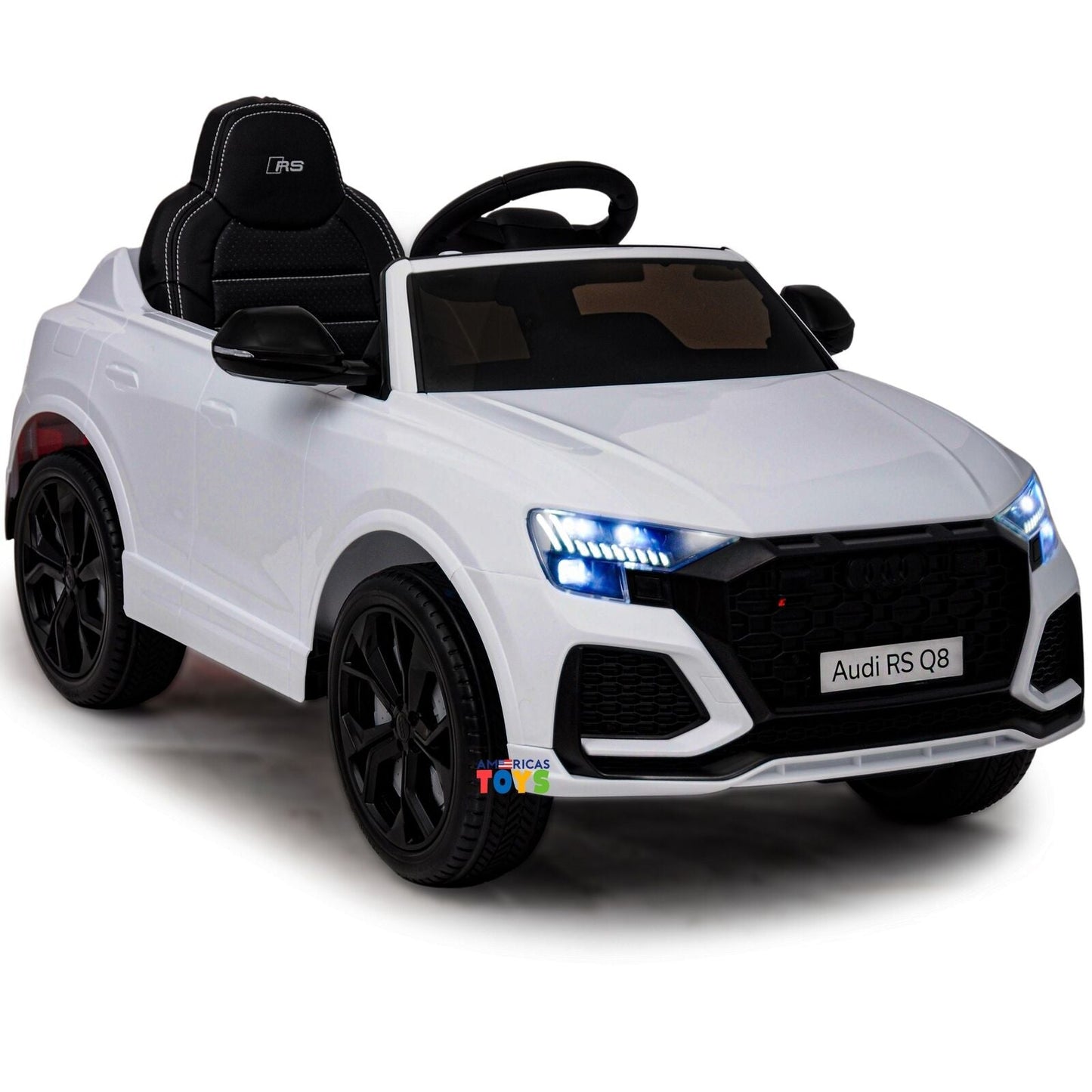 Licensed Audi 12V Electric Ride-On Car for Kids with Remote Control and MP3 Player - Available in Multiple Colors