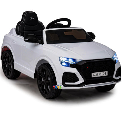 Licensed Audi 12V Electric Ride-On Car for Kids with Remote Control and MP3 Player - Available in Multiple Colors