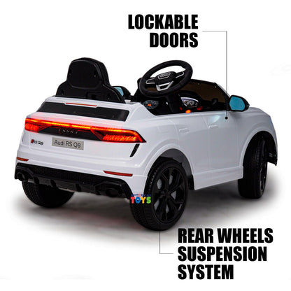 Licensed Audi 12V Electric Ride-On Car for Kids with Remote Control and MP3 Player - Available in Multiple Colors
