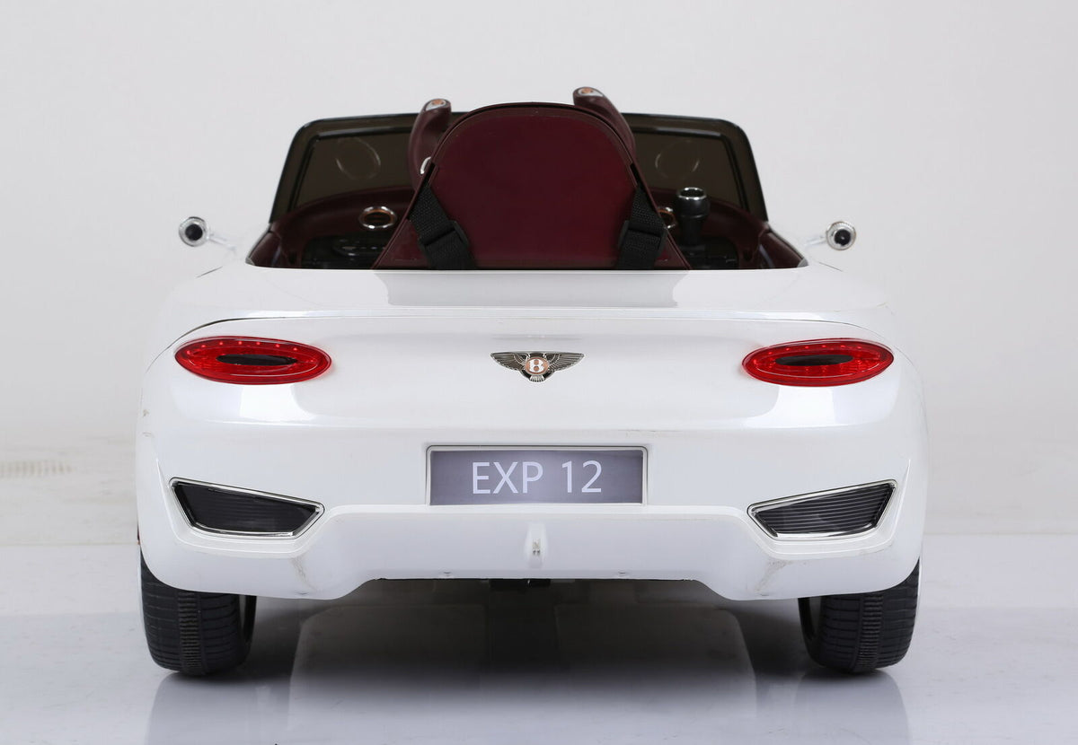 Licensed Bentley EXP 12 Ride On Car with Remote Control for Toddlers - Electric Toy Car