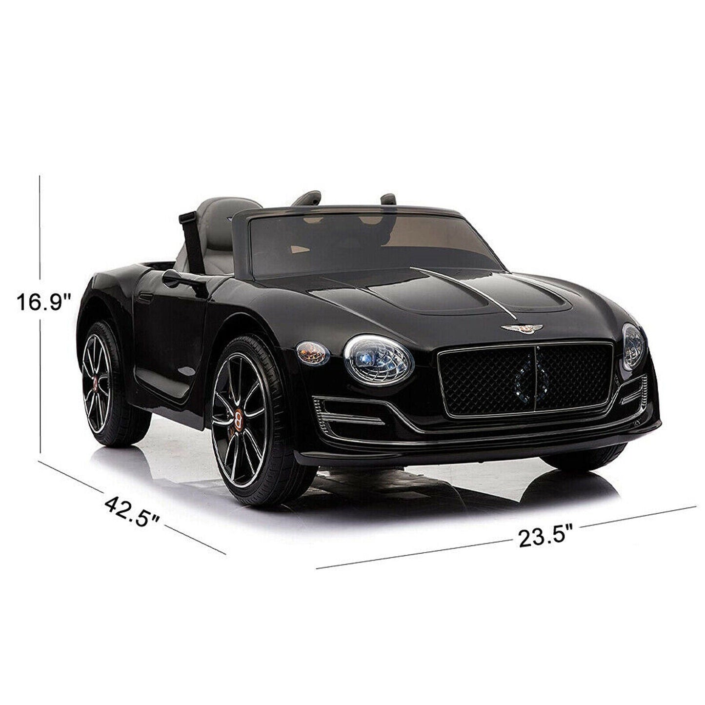 12V Licensed Bentley Electric Kids Ride On Car with Remote Control and LED Lights