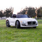Licensed Bentley Style Electric Ride-On Car for Kids with Remote Control, LED Lights, and MP3 Player