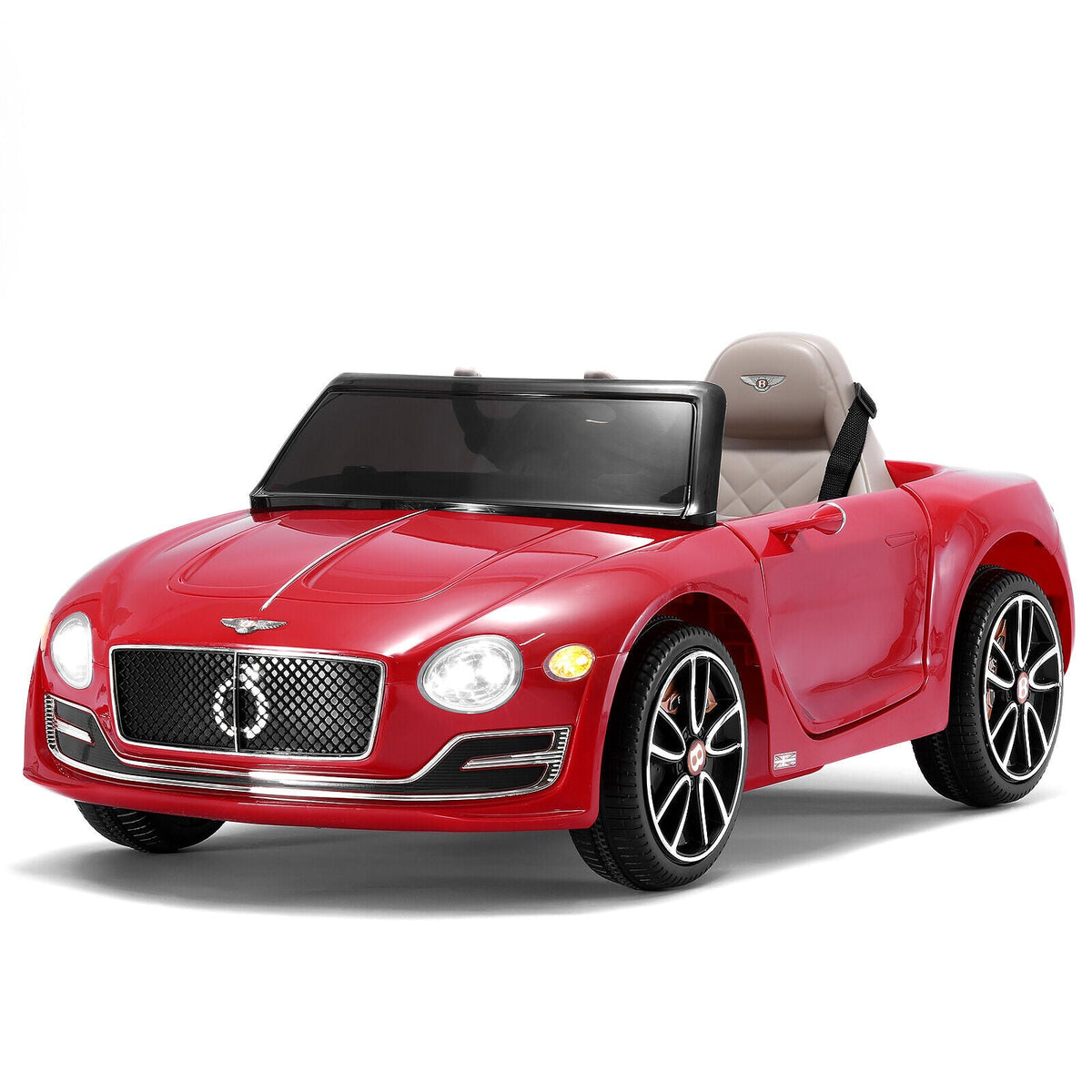 Licensed Bentley Style 12V Electric Ride-On Car with Remote Control - Battery Powered