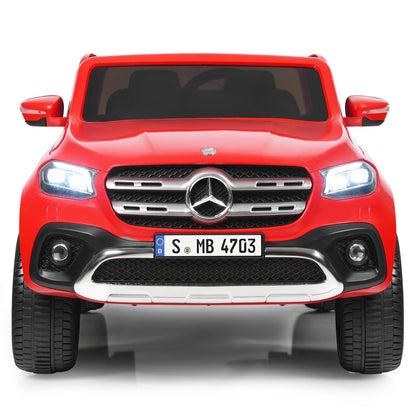 Licensed Benz Electric Ride-On Car for Kids - 2 Seater Toy Vehicle