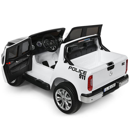 Licensed Benz Electric Ride-On Car for Kids - 2 Seater Toy Vehicle