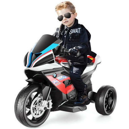 Licensed BMW 12V Battery Powered Electric Ride-On Motorcycle for Kids