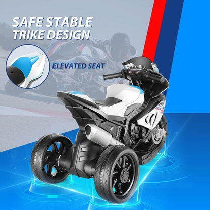 Licensed BMW 12V Battery Powered Electric Ride-On Motorcycle for Kids