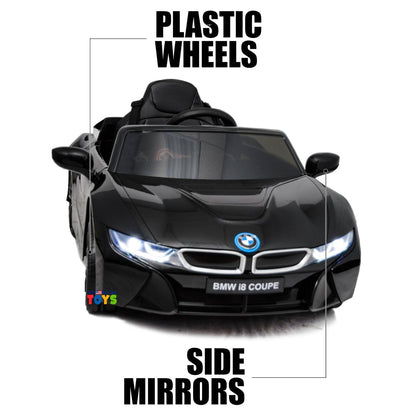 Licensed BMW 12V RC Ride-On Coupe for Kids with MP3 Player - Available in Multiple Colors
