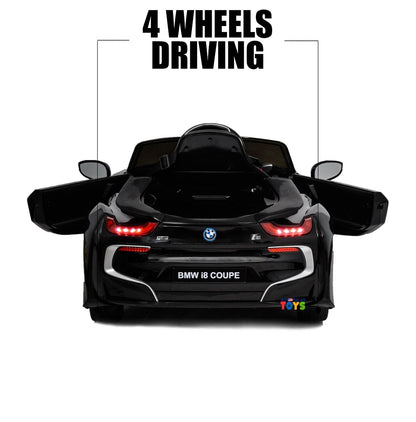 Licensed BMW 12V RC Ride-On Coupe for Kids with MP3 Player - Available in Multiple Colors