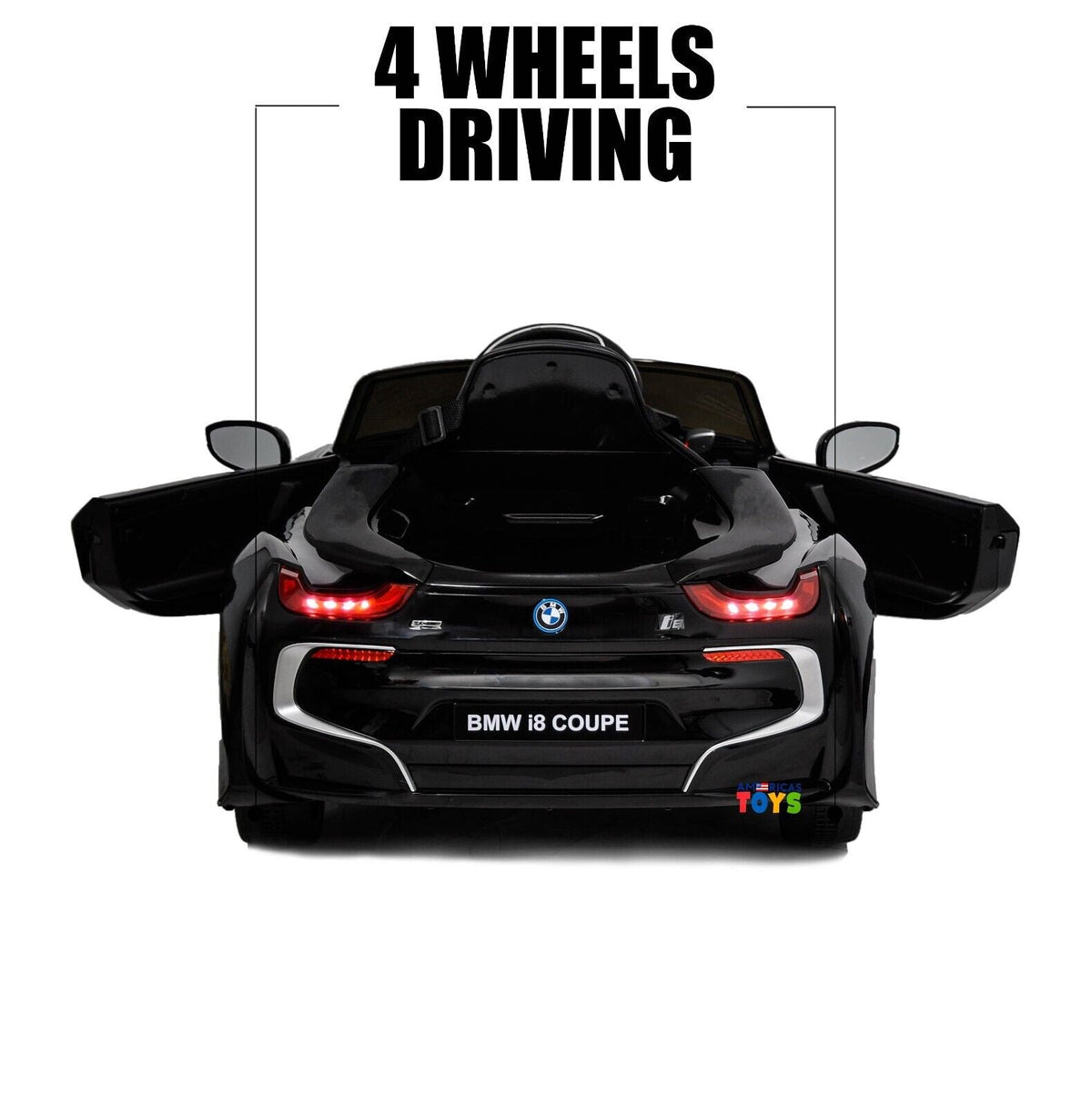 Licensed BMW 12V RC Ride-On Coupe for Kids with MP3 Player - Available in Multiple Colors