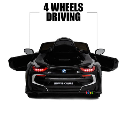 Licensed BMW 12V RC Ride-On Coupe for Kids with MP3 Player - Available in Multiple Colors