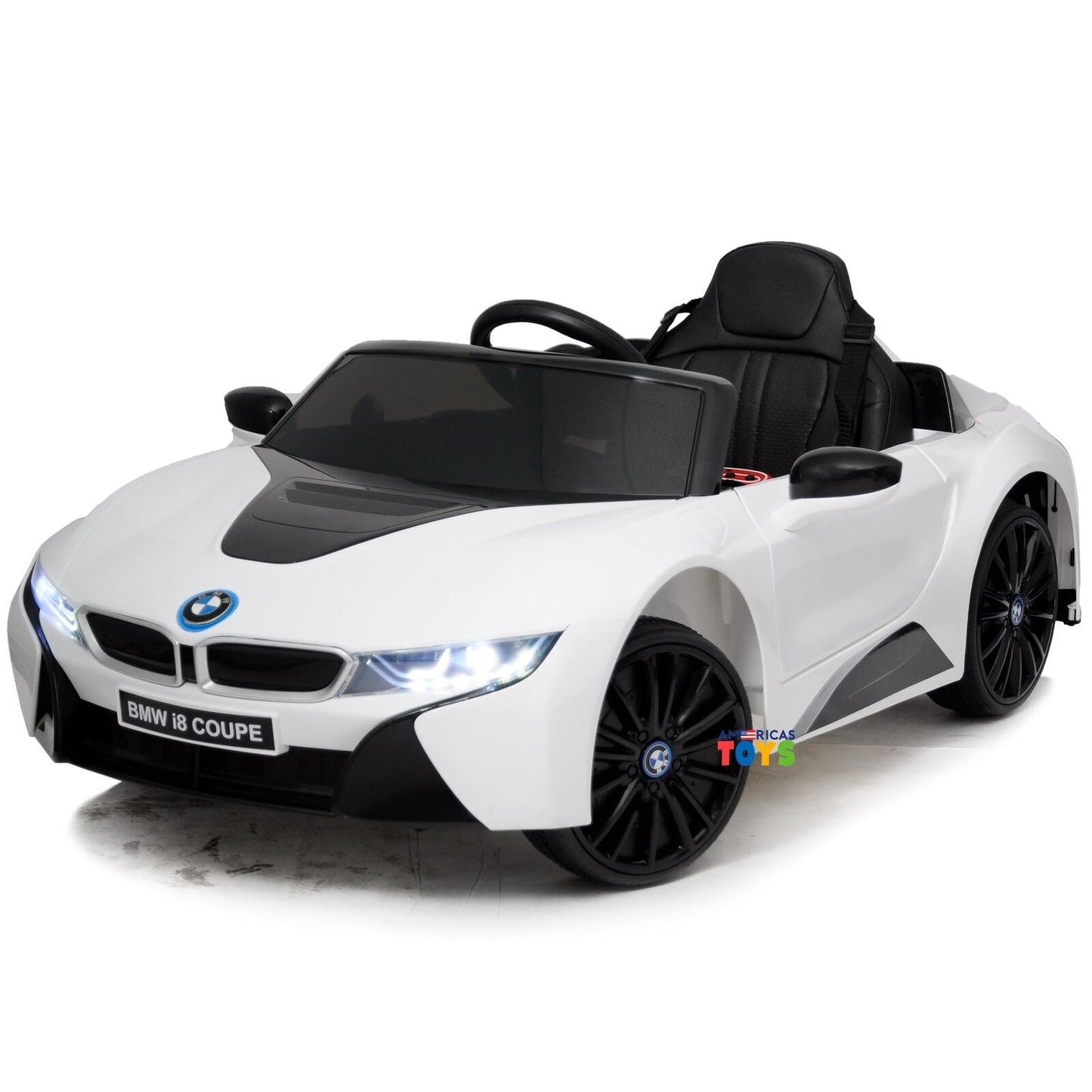 Licensed BMW 12V RC Ride-On Coupe for Kids with MP3 Player - Available in Multiple Colors