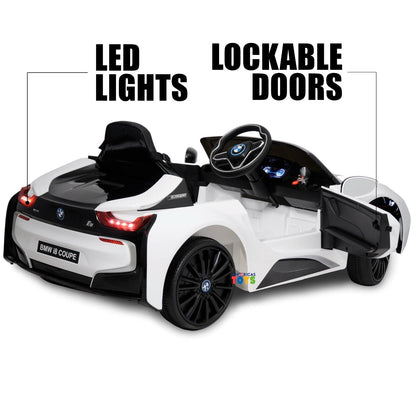 Licensed BMW 12V RC Ride-On Coupe for Kids with MP3 Player - Available in Multiple Colors