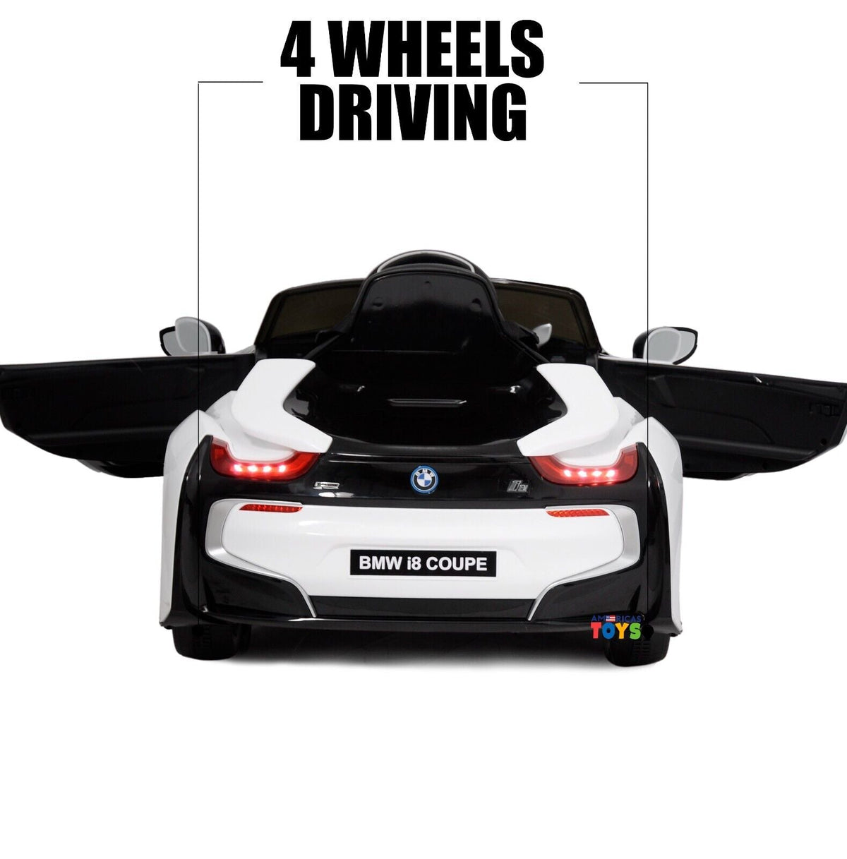 Licensed BMW 12V RC Ride-On Coupe for Kids with MP3 Player - Available in Multiple Colors
