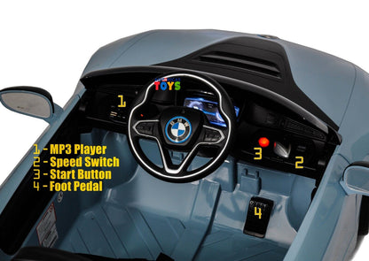 Licensed BMW 12V RC Ride-On Coupe for Kids with MP3 Player - Available in Multiple Colors