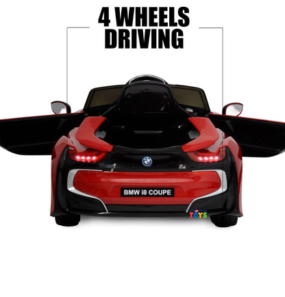 Licensed BMW 12V RC Ride-On Coupe for Kids with MP3 Player - Available in Multiple Colors
