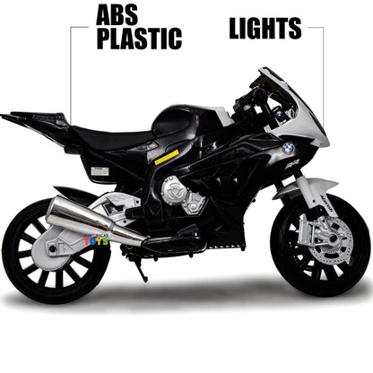 Licensed BMW Kids Motorcycle with MP3 Player and EVA Wheels - Available in Multiple Colors