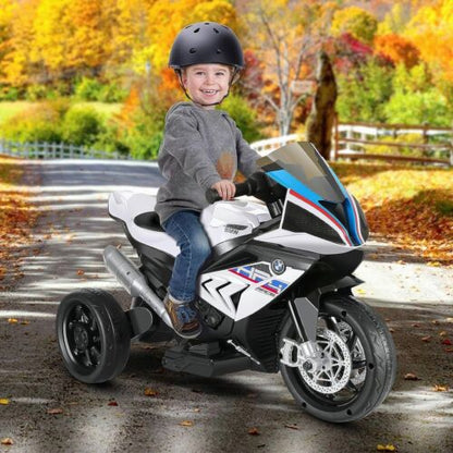 Licensed BMW Multi-Terrain Kids Motorcycle Ride-on Toy - 12V Battery Powered for Toddlers