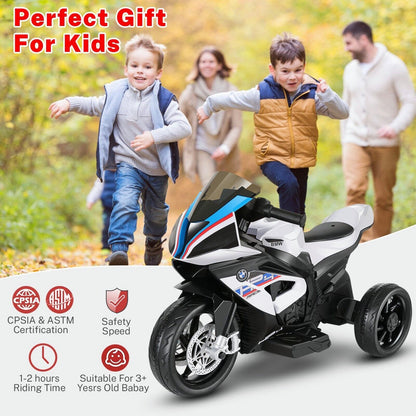 Licensed BMW Multi-Terrain Kids Motorcycle Ride-on Toy - 12V Battery Powered for Toddlers