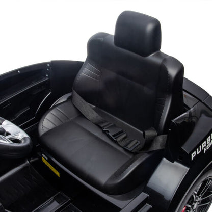 Licensed Dodge Charger Police Sports Car for Kids with LED Lights, USB and MP3 Capabilities - 12V