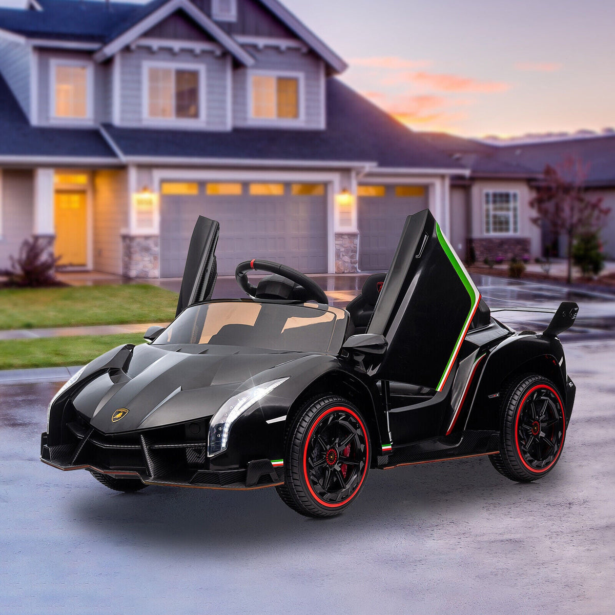 Licensed Lamborghini 12V Electric Ride-On Car for Kids with Remote Control