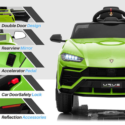 Rev up the Fun with the Lamborghini Urus 12V Electric Ride-On Car for Kids - Remote Controlled!