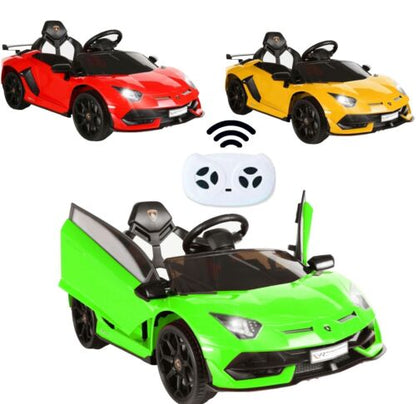 Licensed Lamborghini Electric Ride-On Car for Kids - Perfect Xmas Gift for Boys and Girls