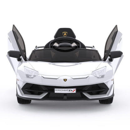 Licensed Lamborghini Kids Ride On Sports Car with Remote Control - 12V Electric Gift