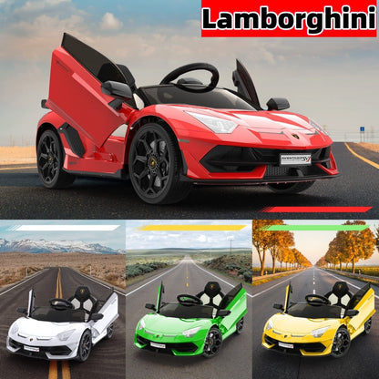 Licensed Lamborghini McLaren 12V Electric Ride-On Car for Kids with Remote Control