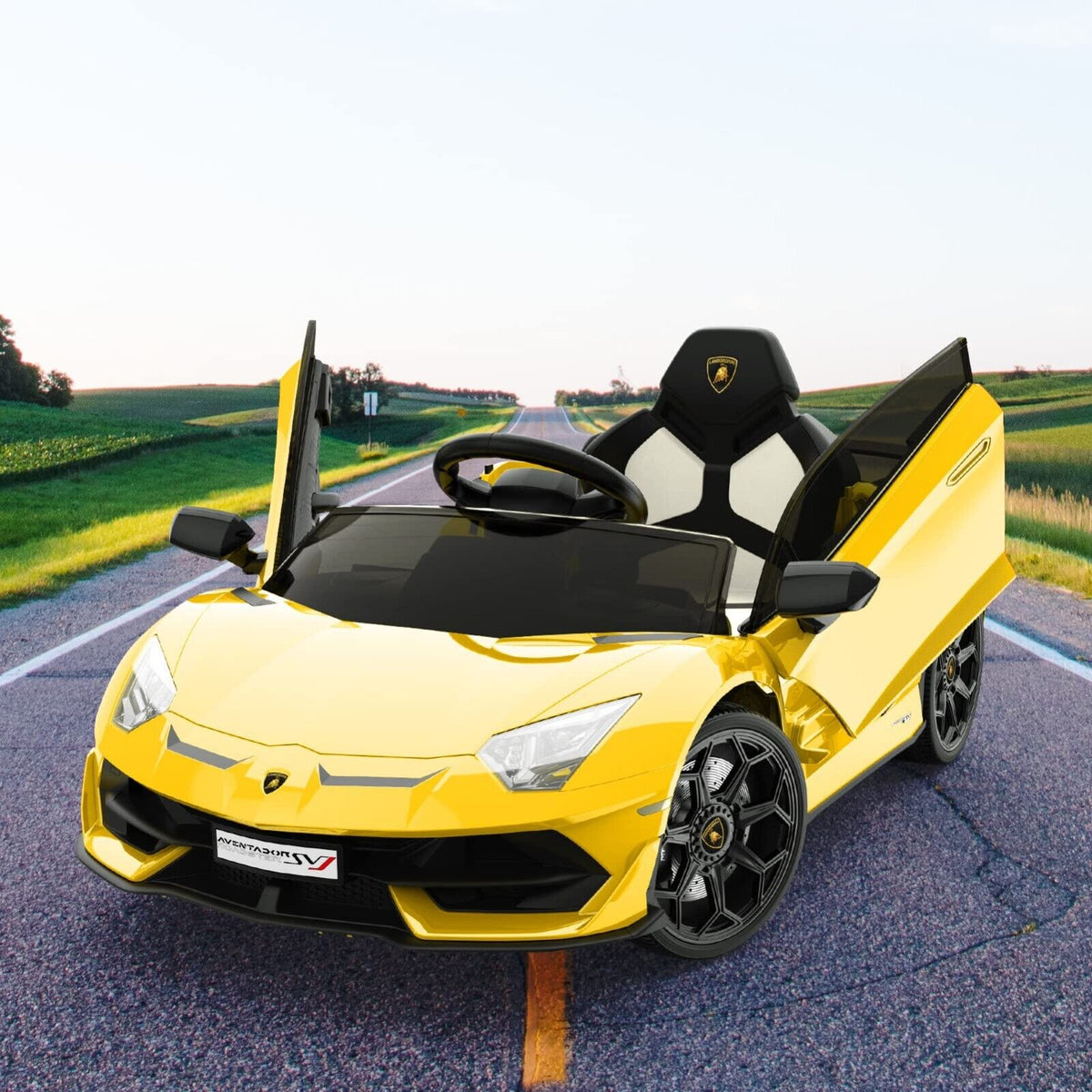 Licensed Lamborghini McLaren 12V Electric Ride-On Car for Kids with Remote Control