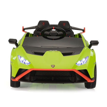 Licensed Lamborghini STO Electric Ride-On Car for Kids with Remote Control - 12V
