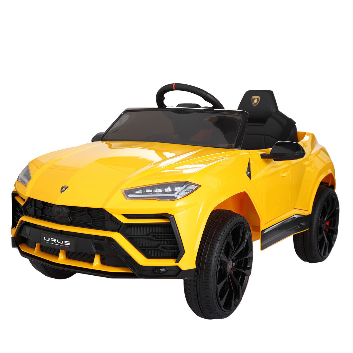 Licensed Lamborghini Urus SUV Ride-On Car for Kids with Remote Control and MP3 Player - 12V