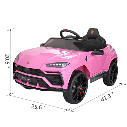 Licensed Lamborghini Urus SUV Ride-On Car for Kids with Remote Control and MP3 Player - 12V