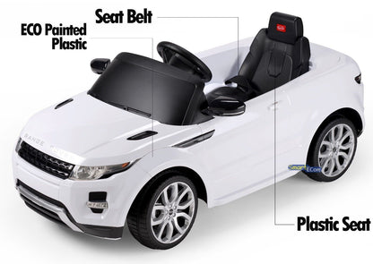 Licensed Land Rover R/C Ride On Car with MP3 Player for Kids - Available in Multiple Colors