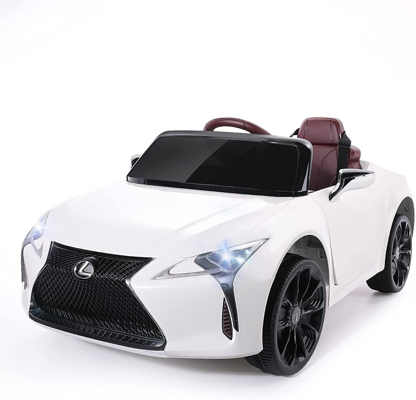 Licensed Lexus 12V Battery Ride-On Car for Kids with Remote Control, Music, and Multiple Color Options