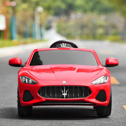 Licensed Maserati GranCabrio 12V Ride On Car with Remote Control and Music for Kids