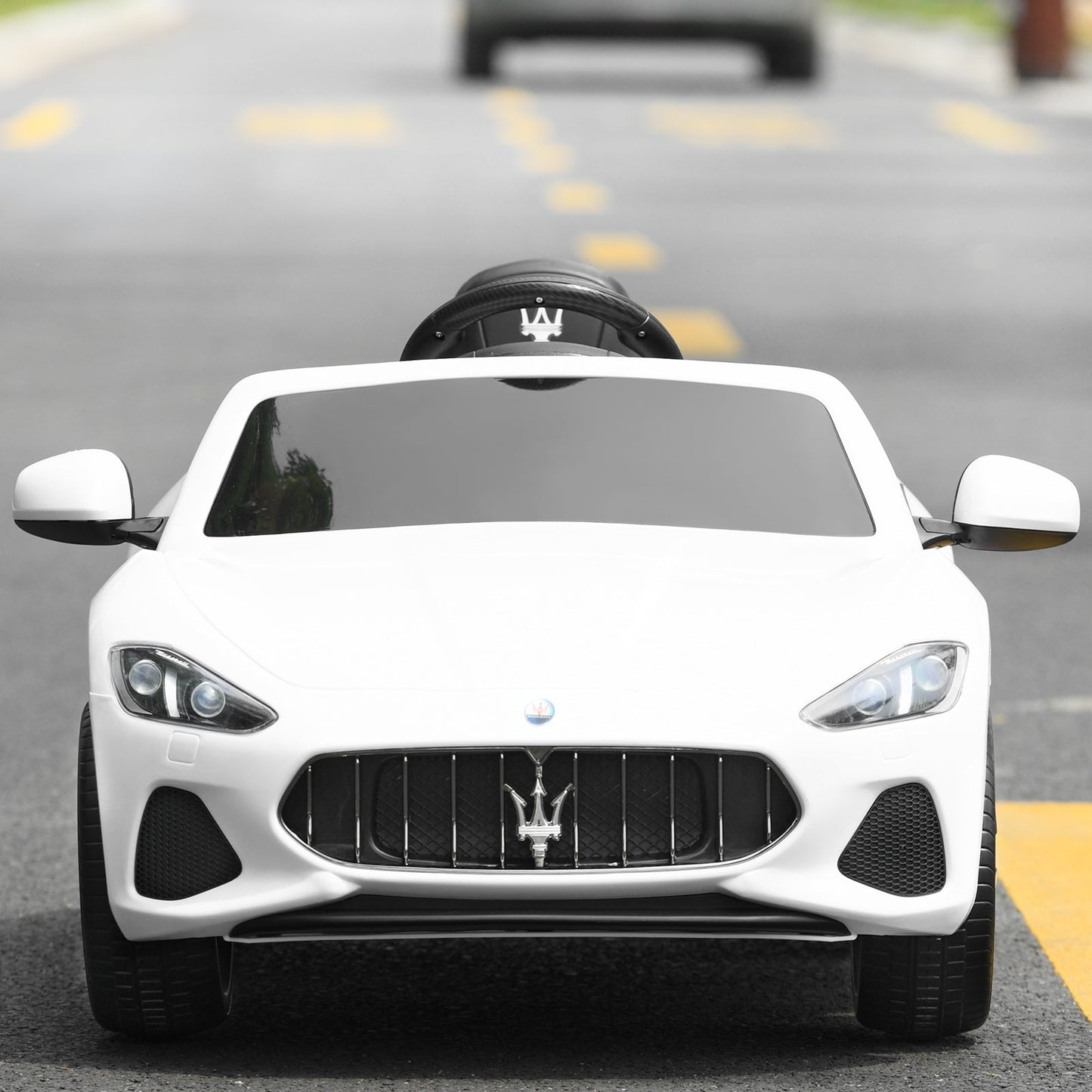 Licensed Maserati GranCabrio 12V Ride On Car with Remote Control and Music for Kids